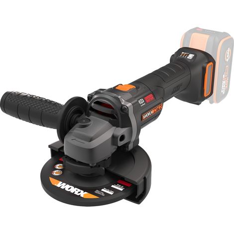 Worx WX814.9 Amoladora Angular Brushless 20V 125mm Sin Bat.