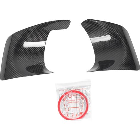 Le diffuseur en Fiber de carbone de bouclier thermique d'échappement arrière couvre le remplacement pour Mitsubishi Lancer Evolution X
