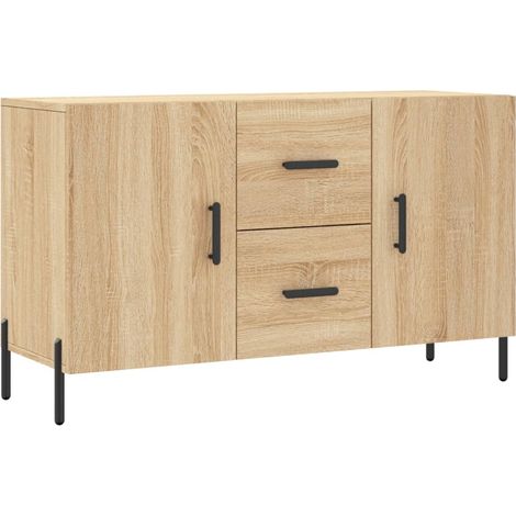 Credenza cassettiera cassettiera mobile contenitore organizer cucina soggiorno soggiorno Sonoma 100 x 36 x 60 cm derivati del legno marrone 020031465