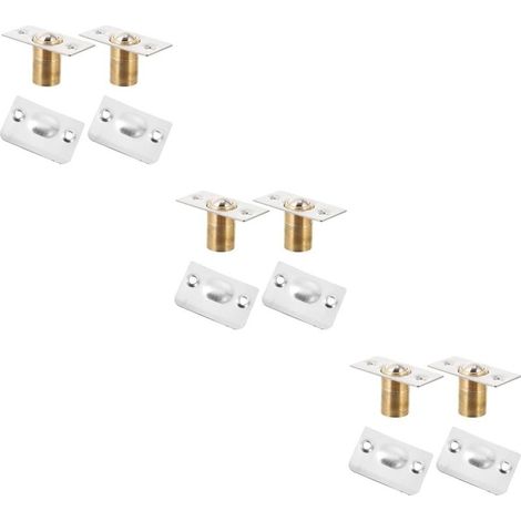 UKCOCO Lot de 6 loquets de porte réglables pour portes intérieures de (1/5)