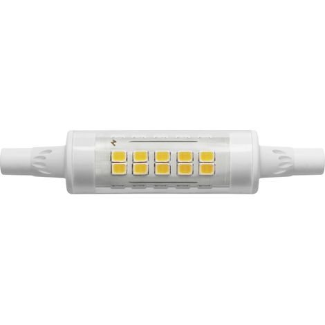 LightMe LM85377 LED EEK E (A - G) R7s Stabform 7 W Warmweiß (Ø x L) 18 mm x 78 mm  1 St.