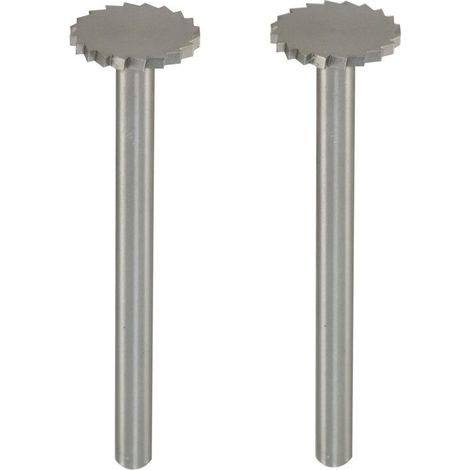 Proxxon - Scheibenfräser (Wolfram-Vanadiumstahl), 10 mm, 2 Stück - 28727 (1/2)