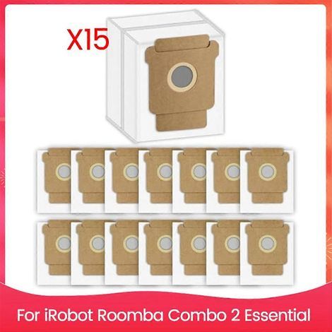 15 Q0520 Staubbeutel für den Staubsaugerroboter 2 Essential, Ersatzbeutel mit großem Fassungsvermögen (1/5)
