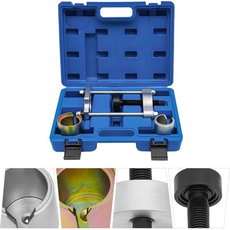 Outil pour douille de roulement Démontage de la douille de roulement Kit d'outils de démontage + boîte de rangement (1/5)
