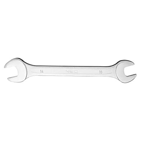 NEO TOOLS - CHIAVE A FORCHETTA DOPPIA 14x15MM - IN ACCIAIO CROMO VANADIO