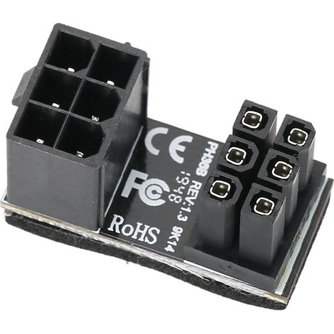 Connecteur convertisseur d'interface d'alimentation PH36B 6 broches coudé à 180° (1/5)