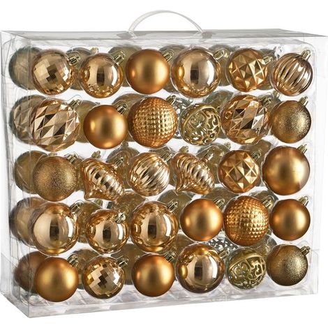 House of Seasons boule de Noël Cuivre H7xl7xL7cm (1/2)