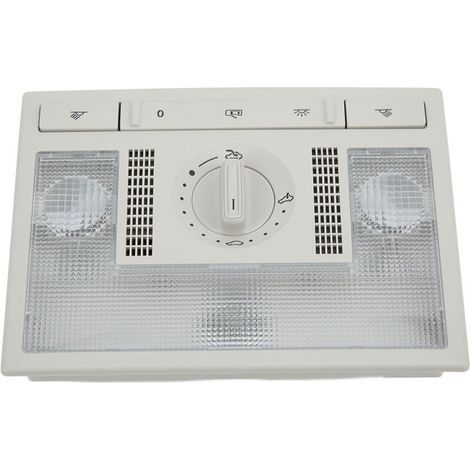 Lampe de lecture à dôme gris 6Q0959613A Pièces de rechange pour SEAT Altea Leon Toledo