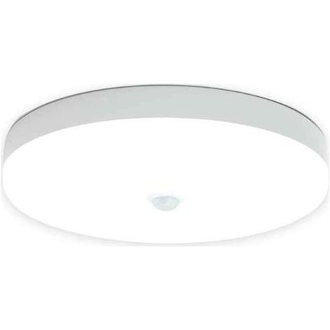 LED-Deckenleuchte mit Bewegungsmelder – 9 W – IP56 – 360°-Abstrahlwinkel – 3–5 m Reichweite – Für den Innen- und Außenbereich geeignet – Badezimmer, Garage, Treppenhaus, Flur – 1 Stück (1/5)