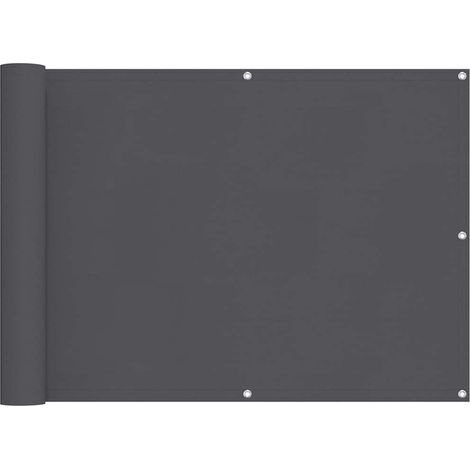 Maison Exclusive - Balkon-Sichtschutz Anthrazit 75x500 cm Oxford-