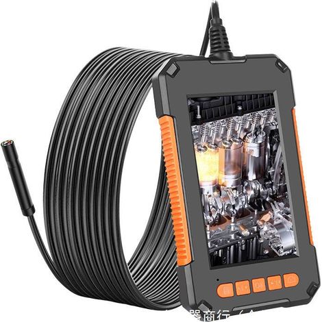 Endoscope numérique Industriel HD 1080p , Endoscope Industriel Étanche 4,3 Pouces LCD Écran 2600mAh Snake Caméra , 5m IP67 avec 8 LED (1/5)