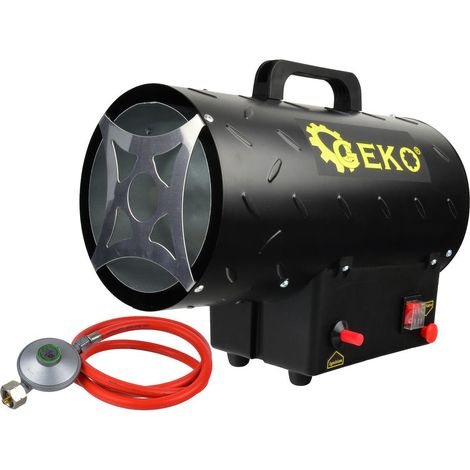 Calentador de Gas 15 kW con Manguera y Regulador de Encendido Piezoeléctrico (1/5)