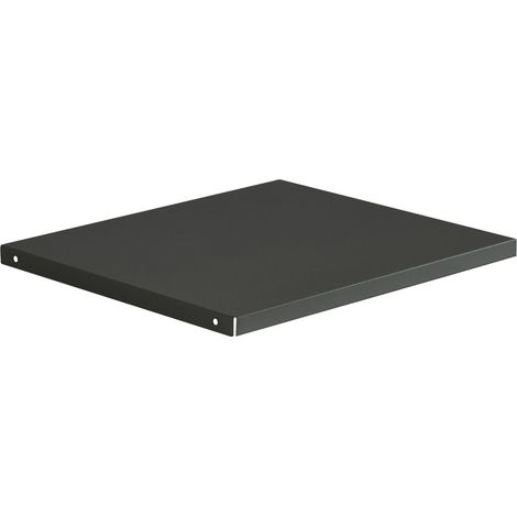 Ensemble d'étagères en métal pour armoire vestiaire BARTEK, 265 x 10 x 405 mm, anthracite, 10 pcs.