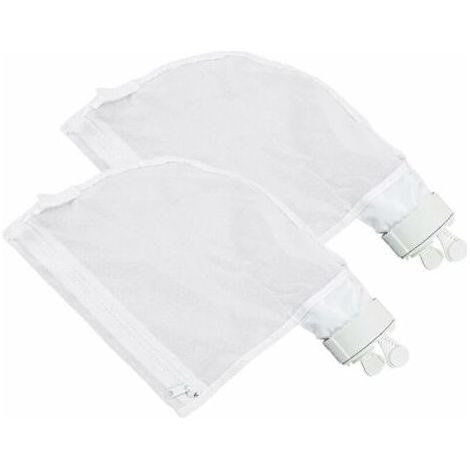 Pool-Reinigungsbeutel, 2er-Pack Nylon-Filterbeutel mit Reißverschluss und Ersatzfilter für Polaris 280/480 Poolreiniger (1/5)