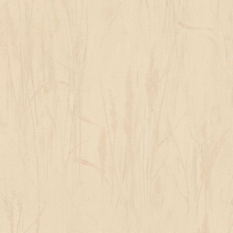 Papier peint nature Profhome 790944 papier peint intissé légèrement texturé avec des ornements floraux mat ivoire brun-beige jaune pastel 5,33 m2