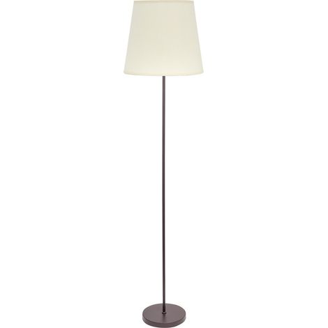 Lampara de Pie Salon Maldivas 1xe27 Marron/beis 40d de FABRILAMP. (1/2)