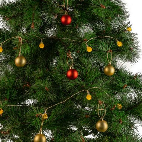 LED-Girlande für den Innenbereich, 1 m [HO-XMAS-035-IP20-1M-RGB]