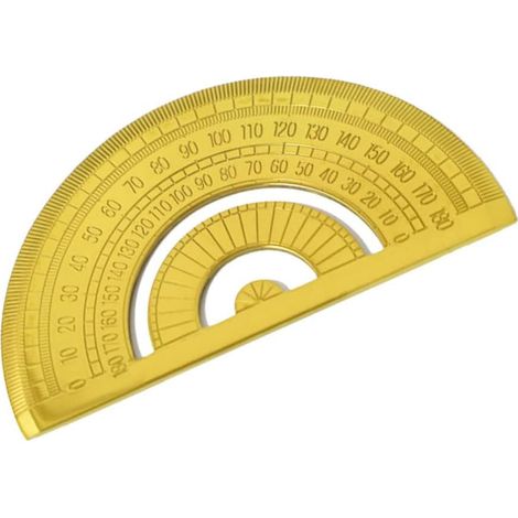 Règle géométrique transparente NUOBESTY, guide de machiniste (1/5)
