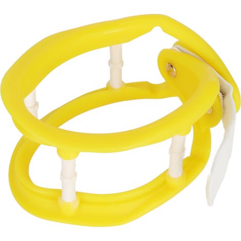 Attelle cervicale ajustable en silicone jaune - Prévention arc cervical, traction et étirement de la colonne vertébrale (1/5)