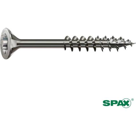 VBA SPAX TF T-STAR plus 5X100 Inox A2 avec Pointe 4CUT (1/2)