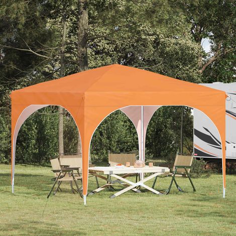 vidaXL Tenda per feste a pop-up 290 x 290 x 245 cm Arancione
