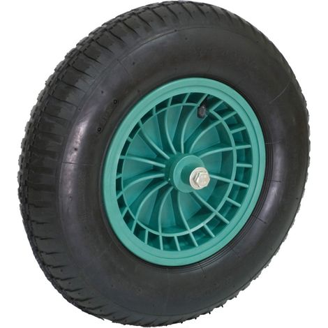 Ricambio ruota per carriola in plastica hercules wb-100 mm.400x100 - Salone (1/2)