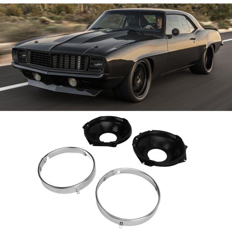Les anneaux de fixation des supports de phares conviennent à la Chevrolet Camaro Nova (une paire, gauche et droite). (1/5)