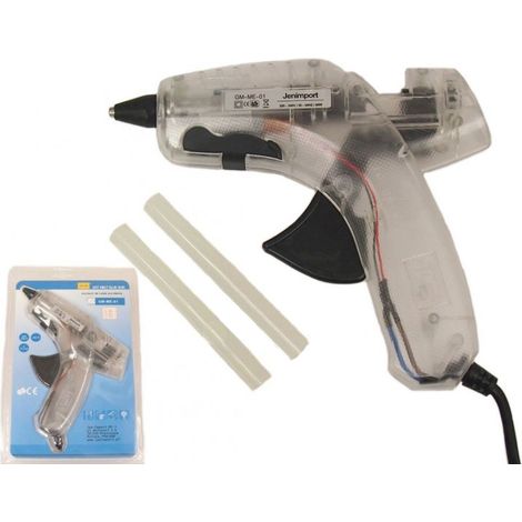 Pistolet à colle chaude 60W + 2 bâtons 1 pc.
