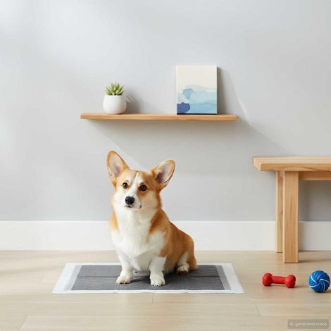Tapis d'entraînement pour animaux en tissu non tissé 200 pc (1/5)