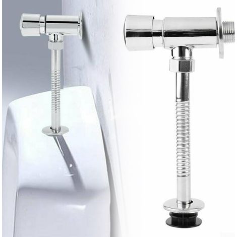 Vanne de chasse d'urinoir DN15 pression manuelle pour toilettes (1/5)