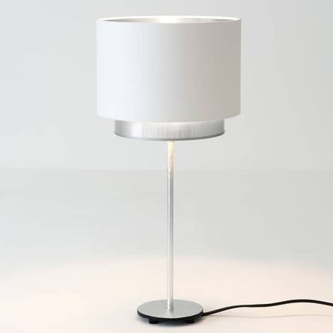 [NEUWERTIG] B-Ware Holländer Tischleuchte Mattia Tischlampe Leselampe Lampe Leuchte Nachttisch Weiß