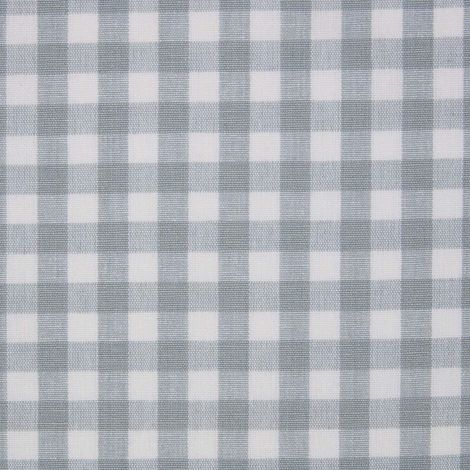HOMESCAPES Tissu Vichy Bleu en coton