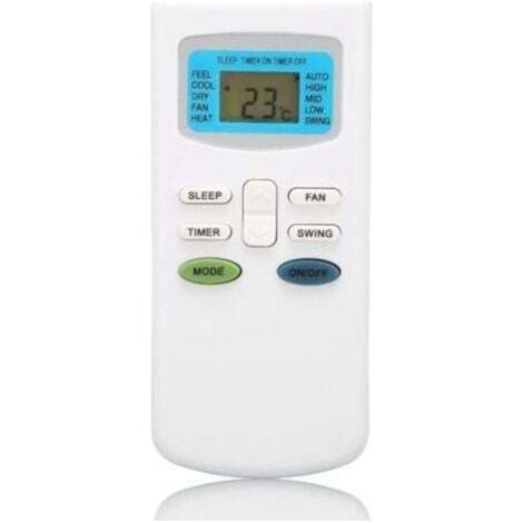Télécommande Universelle de Climatiseur Compatible pour TCL, pour Dronic, pour Klimaire, pour Pioneer, pour Ciac, pour Airton, pour Dronic, pour Fujico, pour Universal Asia, pour Airmaster, po (1/4)