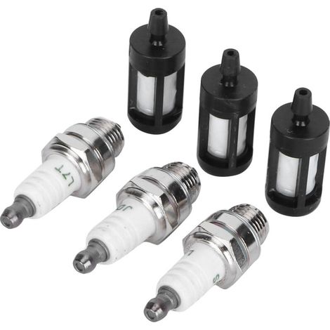 Kit de Bougies D'allumage pour Filtre Air et Carburant pour Scie Chane STIHL MS180 MS170 018 017 MS 180 170,Pices de Rechange pour Trononneuse,Filtre Air + Filtre Carburant + Bougie D'all