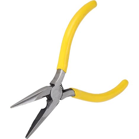 Pince à bec effilé pour perles faites à la main, pince à bijoux, mini coupe-fil multifonctionnel (pince à (1/5)
