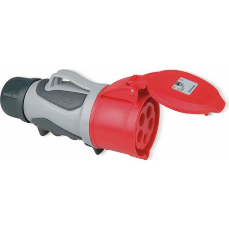 Raccord PCE CEE GRIP TT, 32 A, 5 pôles
