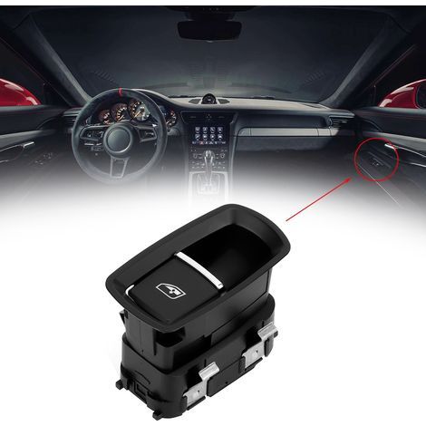Commutateur électrique de fenêtre côté conducteur Porsche 7PP959855C (1/5)