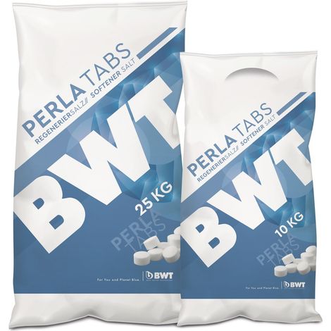 BWT Regeneriermittel Perla Tabs Siedesalz DIN 19604, 25 kg, 94239