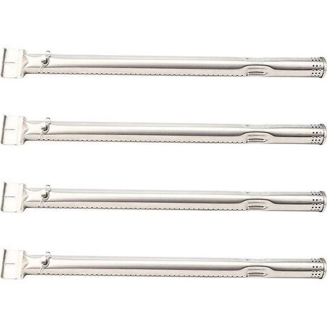 Lot de 4 brûleurs tubulaires de remplacement en acier inoxydable 15 15/16" pour gril Charbroil (1/5)