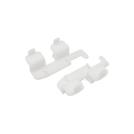 2 PZ ACCESSORI DI SCORRIMENTO DOPPIO PER PROFILO PORTA MOD. 100-T