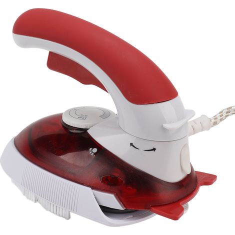 Dampfbügeleisen mit drehbarem Griff, 3 Temperaturstufen, 220–240 V, EU-Stecker, rot (1/5)