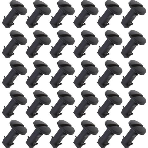 Lot de 30 clips de fixation pour pare-chocs avant et arrière LR012844 de 19 mm de diamètre pour Land Rover Range Rover Sport 2010-2014 (1/5)