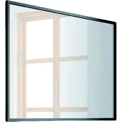 BATHME QUEENS Espejo Rectangular Marco Negro Mate - Medida: 60 cm - ref: SA.EMR600 (1/2)