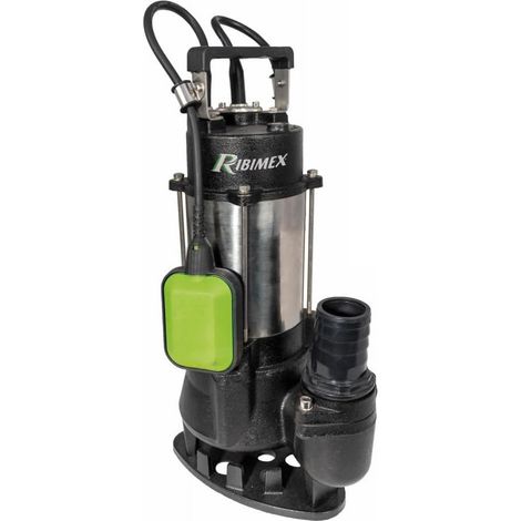 Pompa Sommersa Elettropompa in ghisa 750W prevalenza 12m per acque sporche fogne