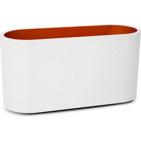Miidex Applique Murale LED Bianca Design Ovale 80x160 mm (1/5)