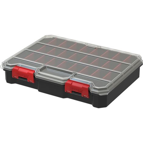QBRICK REGULAR Organizer Compact L, cassetta degli attrezzi grande con scomparti