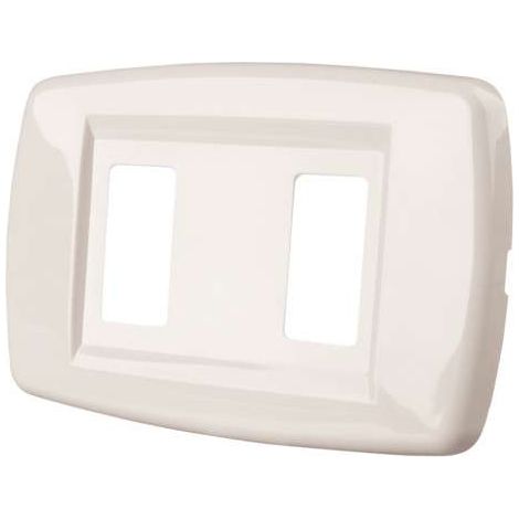 Poly Pool Placca Tecnopolimero Avorio - 115x70 mm