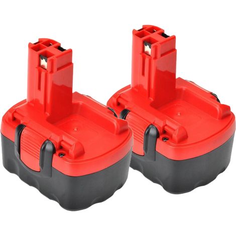 14,4 V 4800 mAh Ni-MH Akkurauswahl für Bosch 14,4 V Akku BAT038 BAT040 BAT041 BAT140 BAT159 13614 13614-2G 2607335275 2607335533 2607335557 2 26073357 2er Pack (1/5)