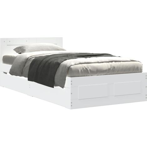 Maison Exclusive - Estructura cama con cabecero madera ingeniería (1/5)