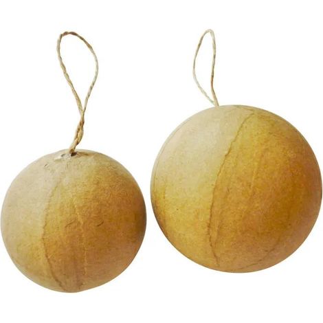 Graine Créative Palline di Natale in Cartone da Decorare 40 pz